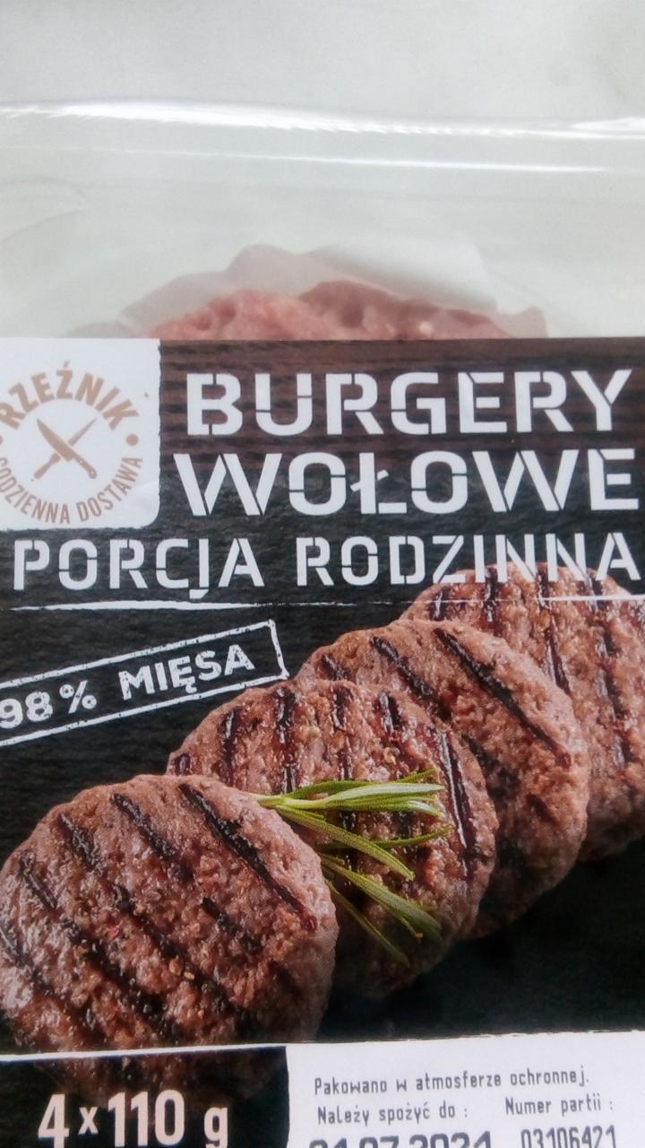 Zdjęcia - Burgery wołowe porcja rodzinna Rzeźnik