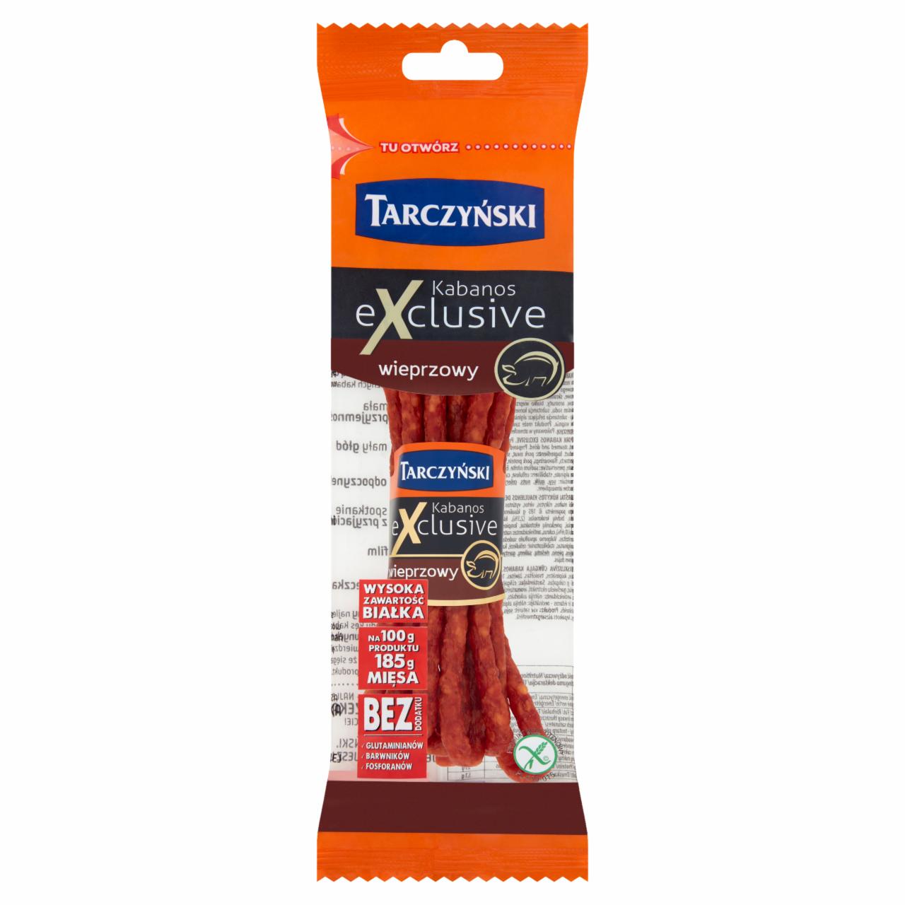 Zdjęcia - Tarczyński Kabanos Exclusive wieprzowy 115 g