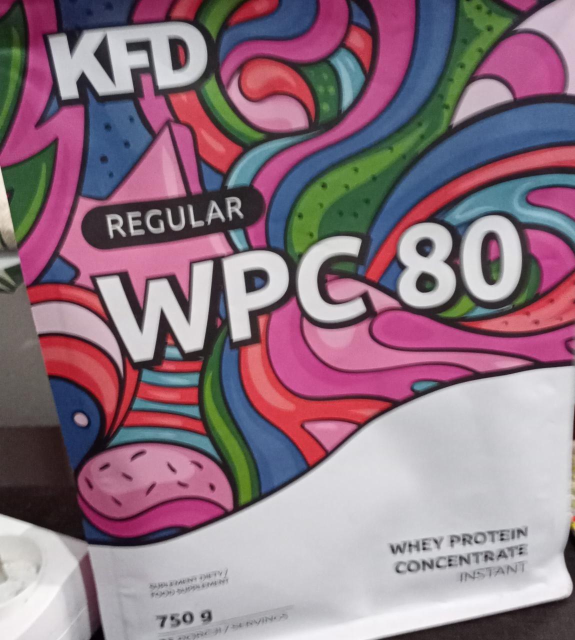 Zdjęcia - WPC80 białko regular KFD