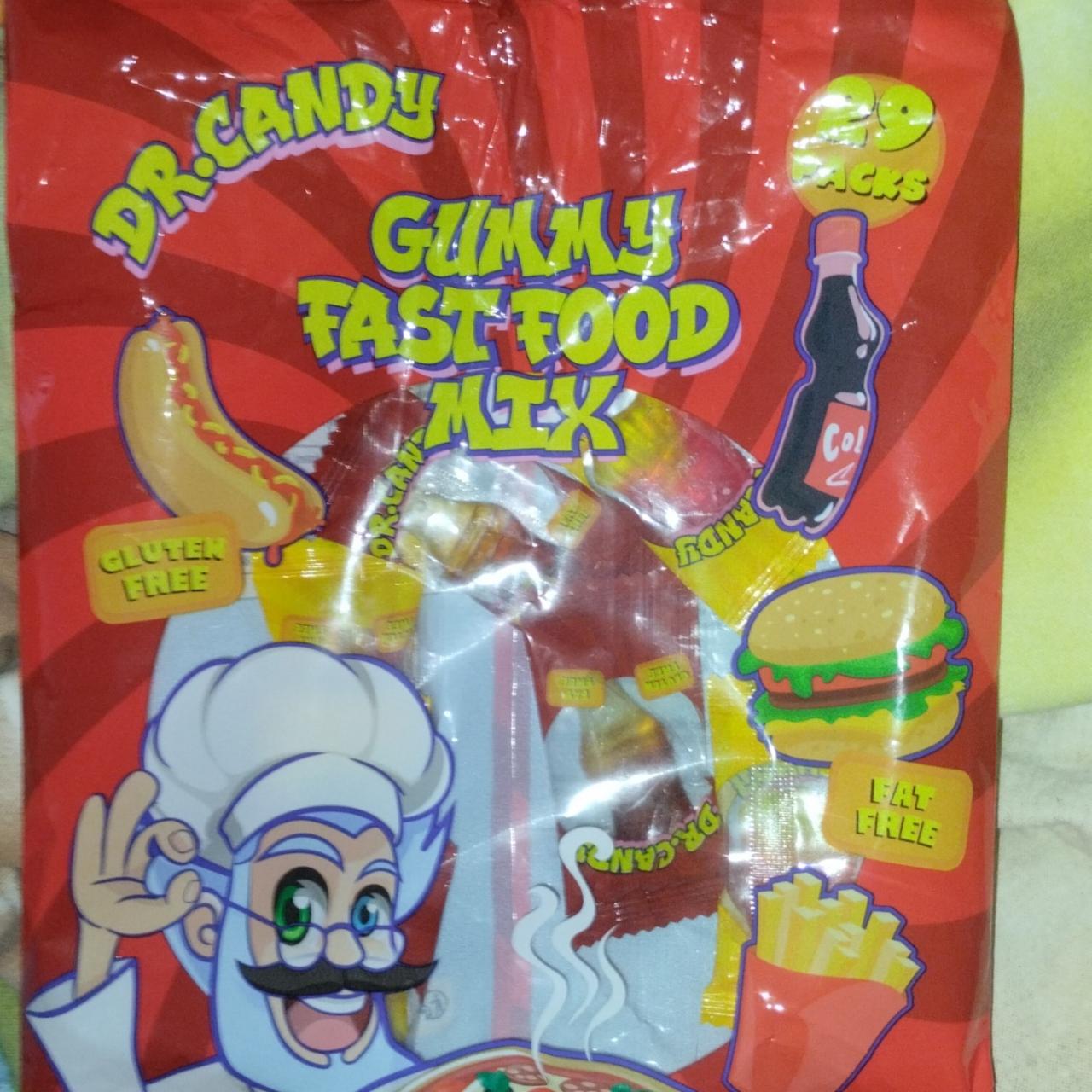 Zdjęcia - Żelki Gummy Fast Food Mix Dr. Candy
