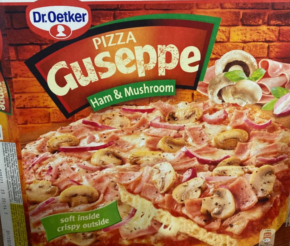 Zdjęcia - Pizza Guseppe ham & mushroom Dr.Oetker