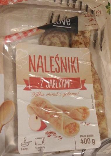 Zdjęcia - Naleśniki z jabłkami Polskie supermarkety