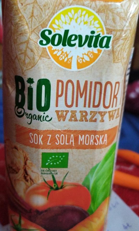 Zdjęcia - Bio Pomidor warzywa z solą morską Solevita