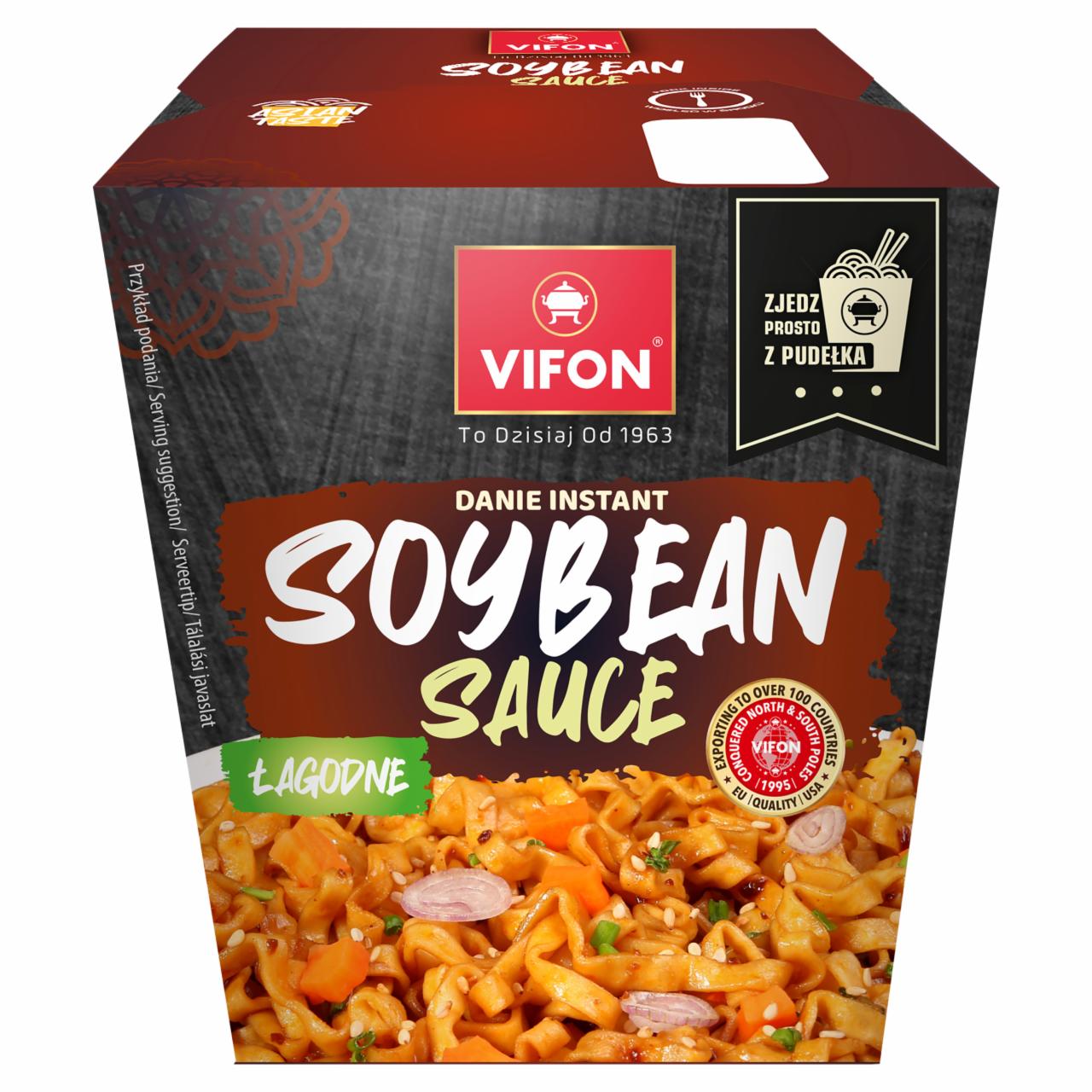 Zdjęcia - Soybean sauce danie błyskawiczne z nudlami Vifon