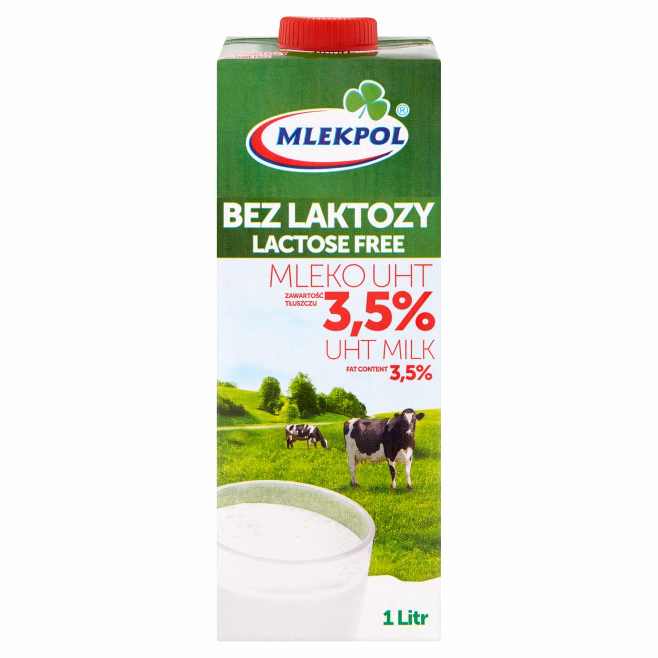 Zdjęcia - Mlekpol Bez laktozy Mleko UHT 3,5% 1 l