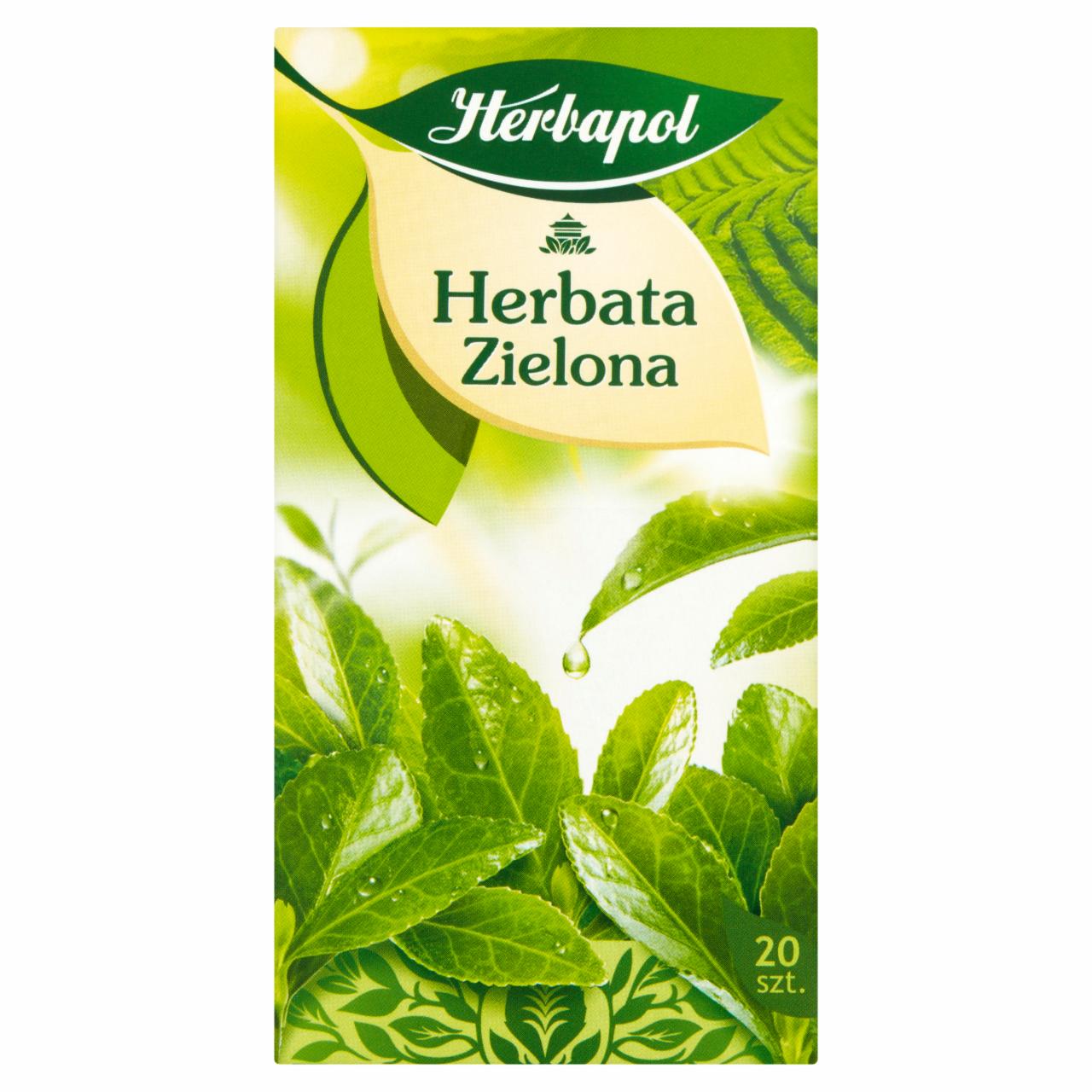 Zdjęcia - Herbata zielona Herbapol