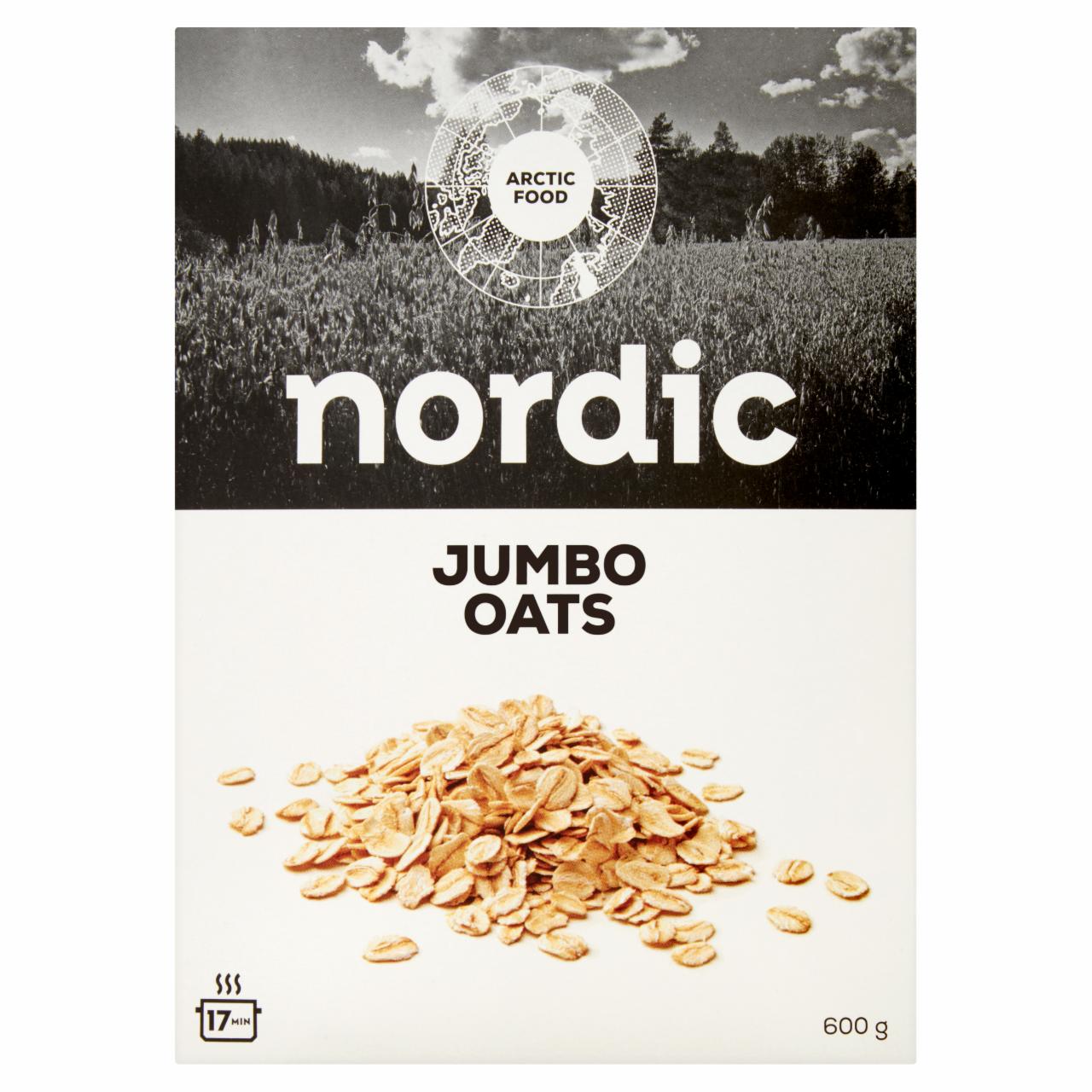 Zdjęcia - Nordic Płatki owsiane Jumbo 600 g