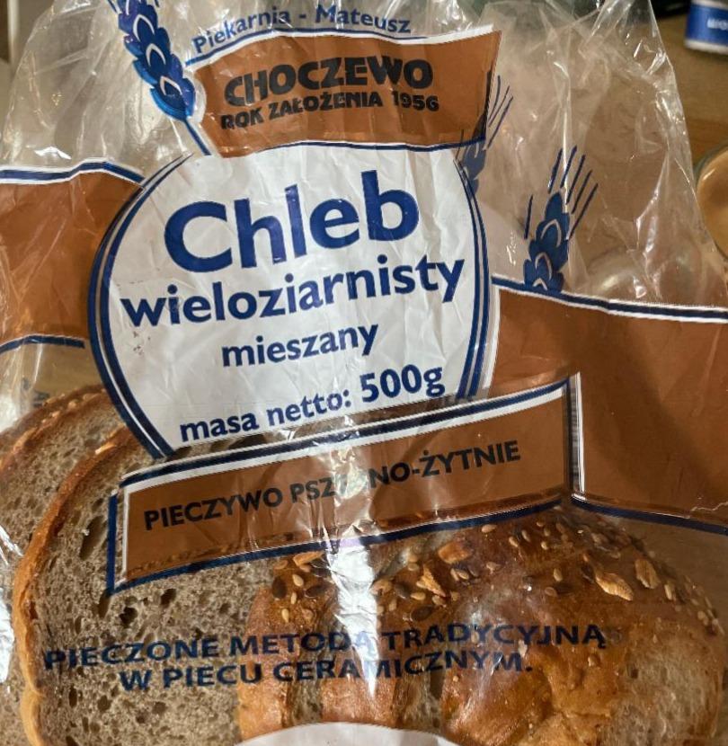 Zdjęcia - Chleb wieloziarnisty mieszany Choczewo