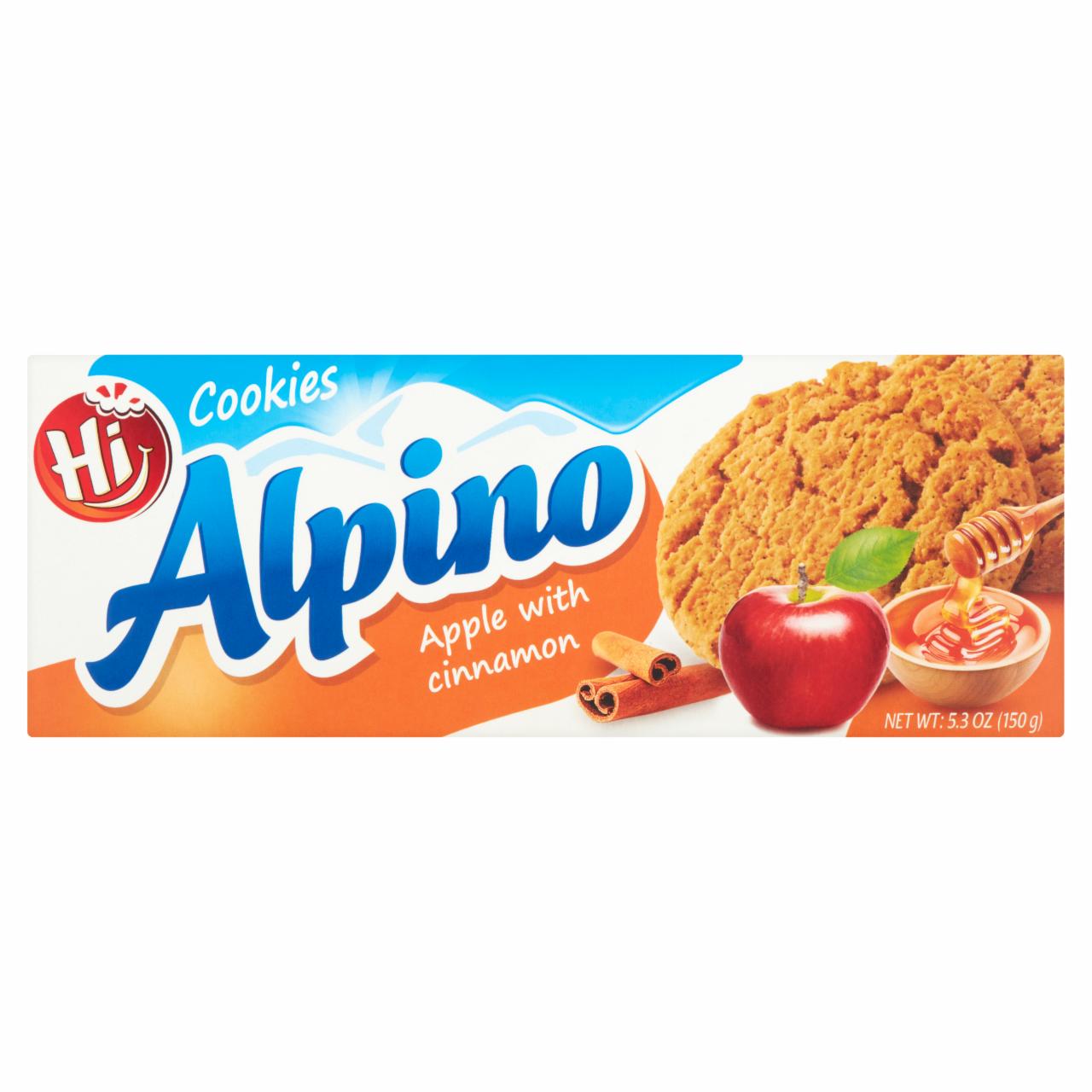 Zdjęcia - Hi Alpino Ciastka z jabłkiem miodem i cynamonem 150 g