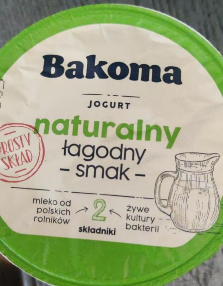 Zdjęcia - Bakoma jogurt naturalny łagodny smak 