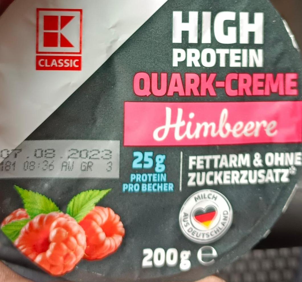 Zdjęcia - high protein quark-creme Kaufland