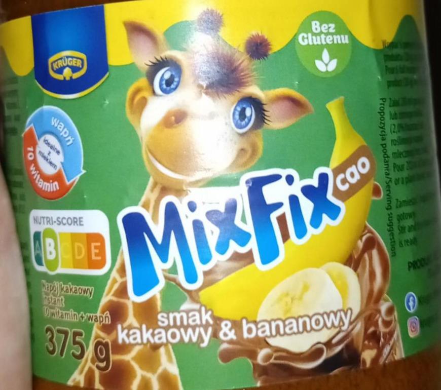 Zdjęcia - MixFix cao smak kakaowy & bananowy