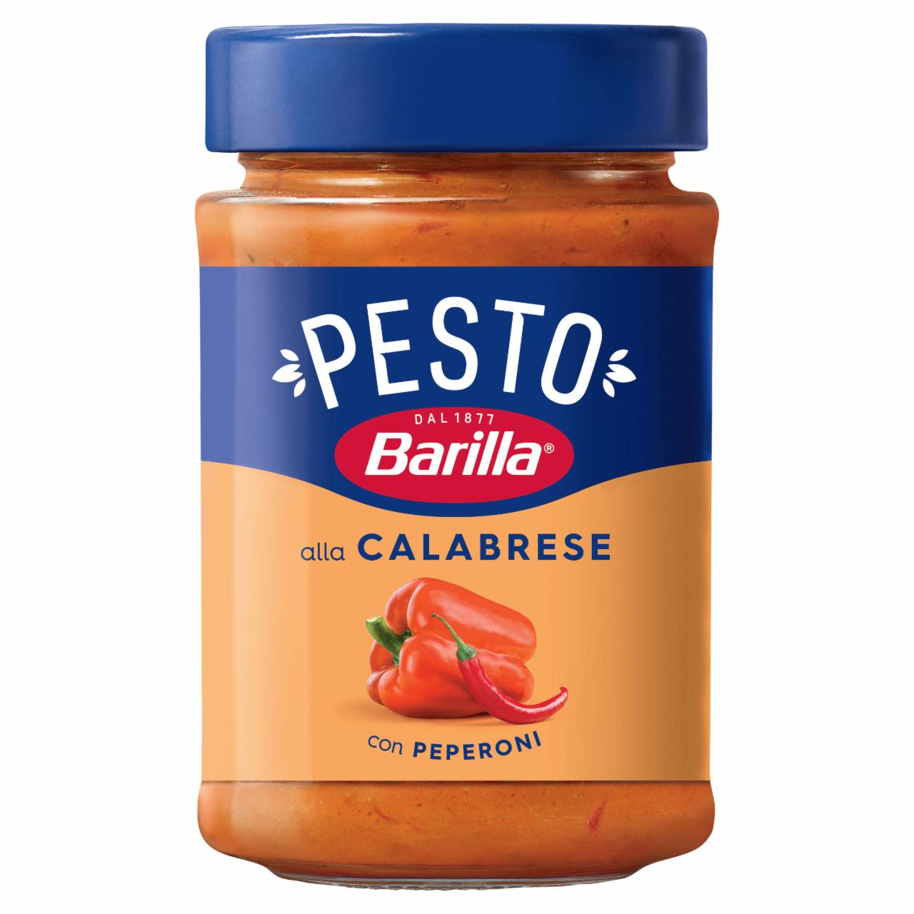 Zdjęcia - Barilla Pesto alla Calabrese Sos do makaronu z papryką i serem ricotta 190 g