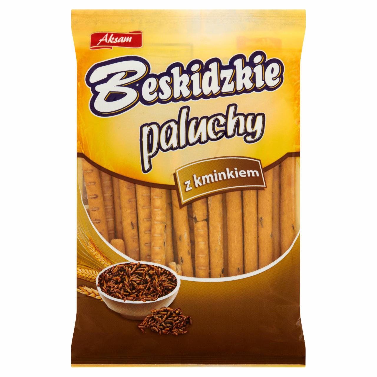 Zdjęcia - Aksam Paluchy Beskidzkie z kminkiem 100 g