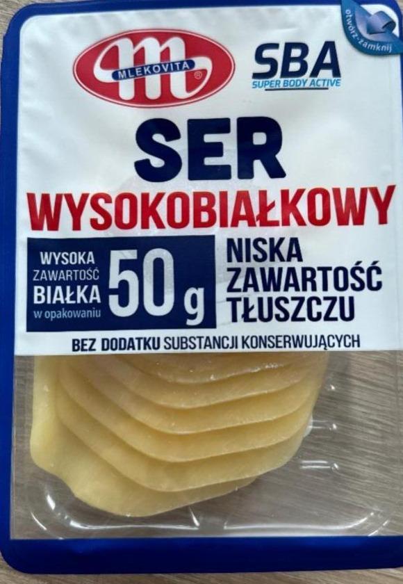 Zdjęcia - Ser wysokobiałkowy Mlekovita SBA