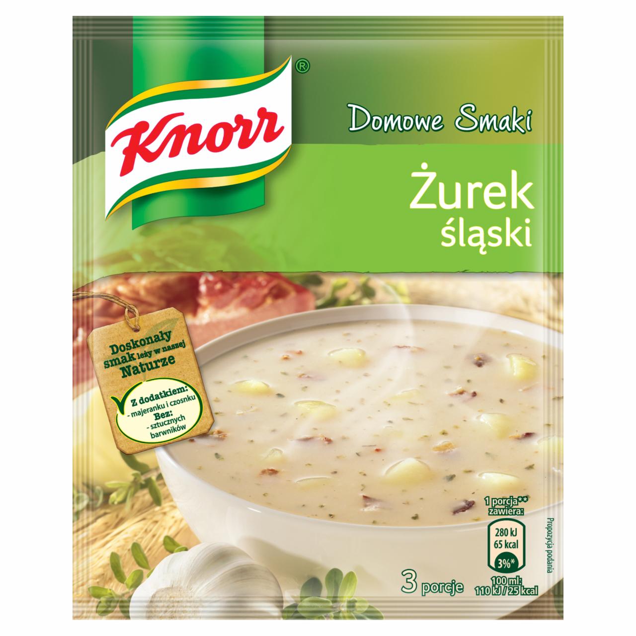 Zdjęcia - Knorr Domowe Smaki Żurek śląski 50 g