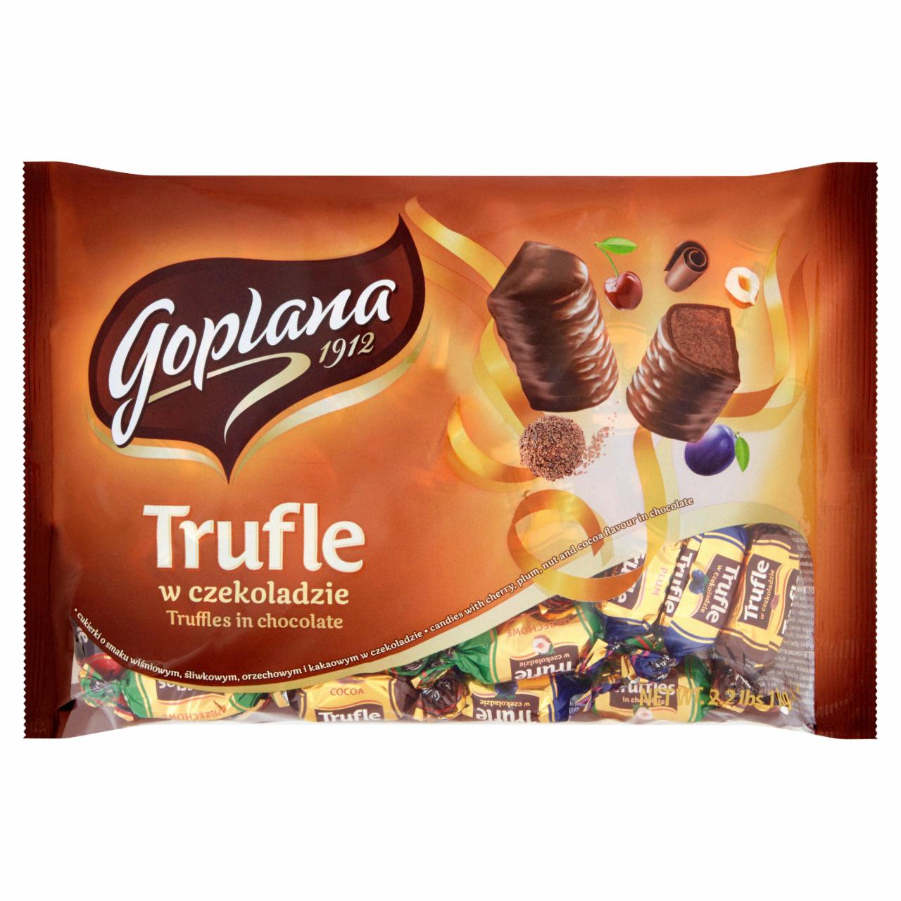 Zdjęcia - Goplana Trufle w czekoladzie Mieszanka pomadek 1 kg