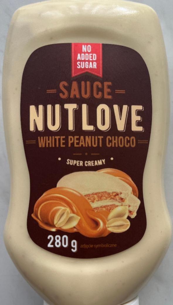 Zdjęcia - Sauce nutlove white peanut choco super creamy Allnutrition
