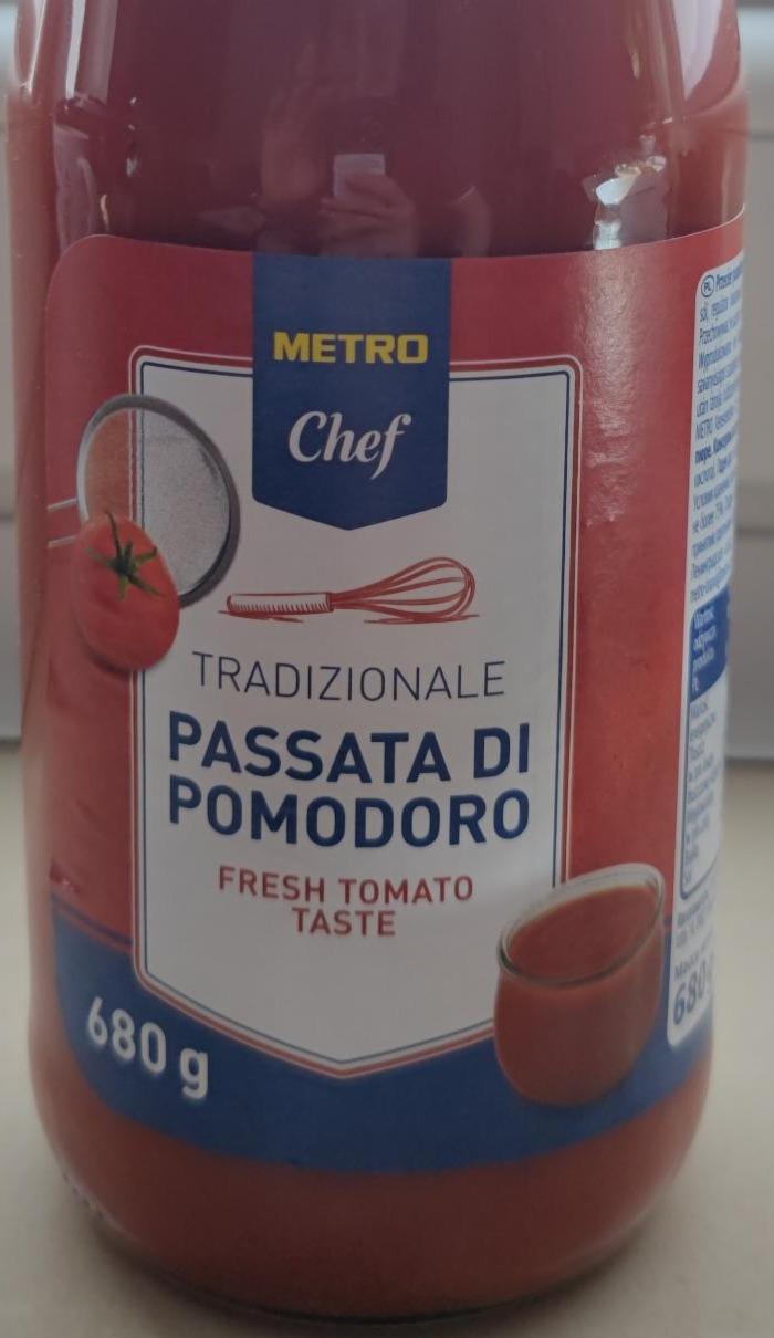 Zdjęcia - Tradycyjna passata pomidorowa Metro Chef