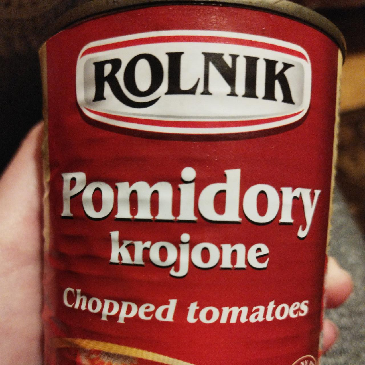 Zdjęcia - Rolnik Pomidory krojone 400 g