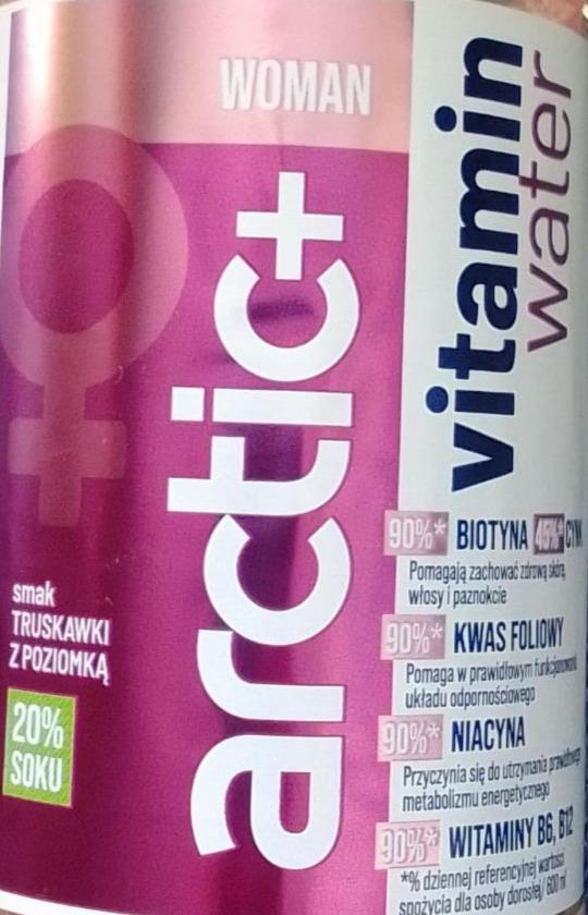 Zdjęcia - Arctic + woman vitamin water truskawka poziomka