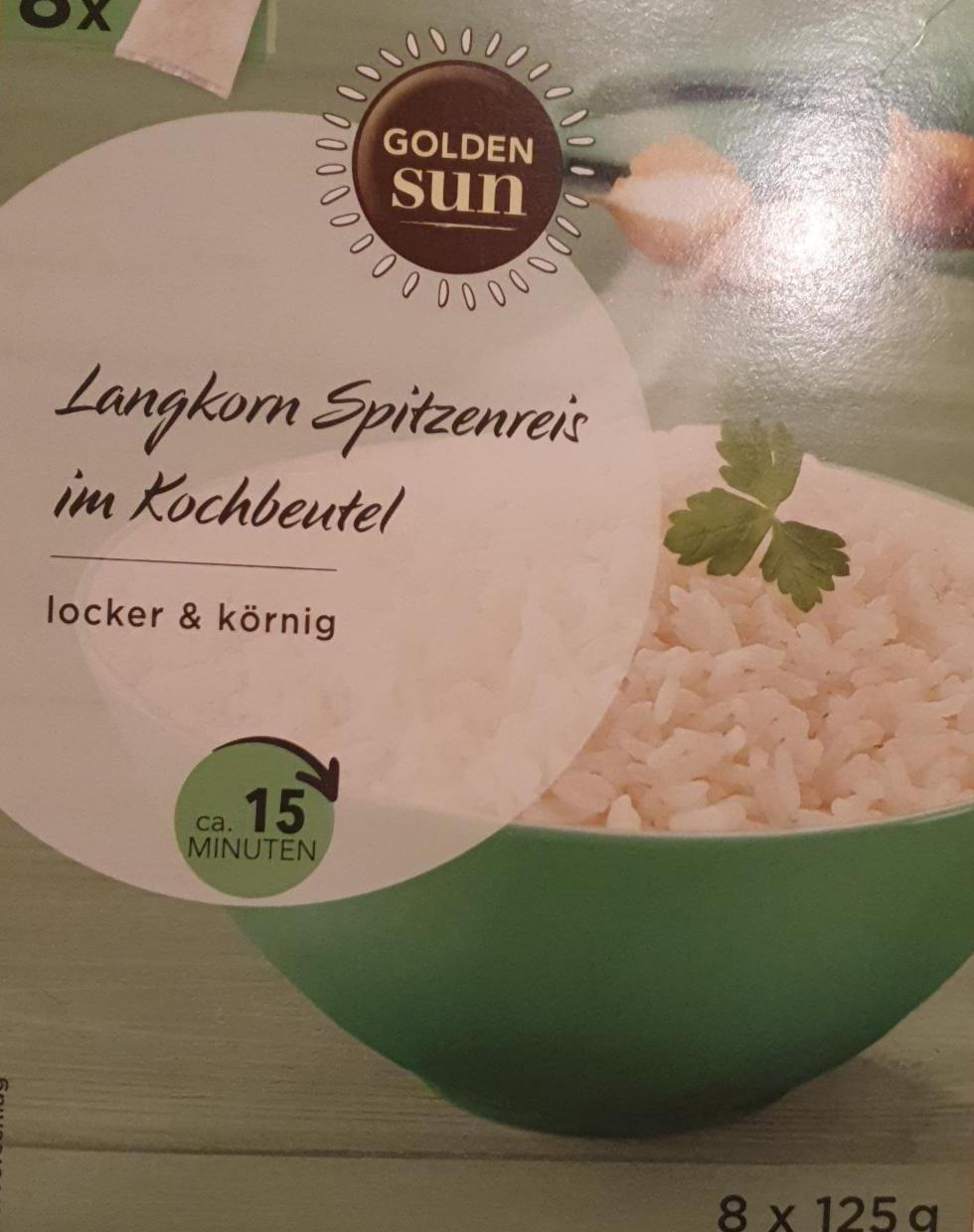 Zdjęcia - Langkom Sitzenreis im Kochbeutel Golden Sun