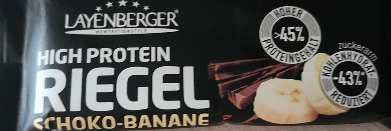 Zdjęcia - High Protein Riegel schoko -Banane Layenberger