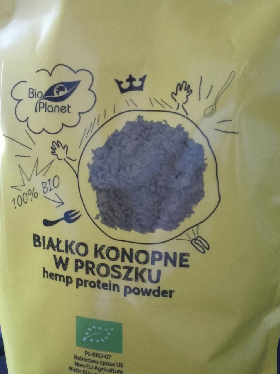 Zdjęcia - BioPlanet Białko konopne w proszku