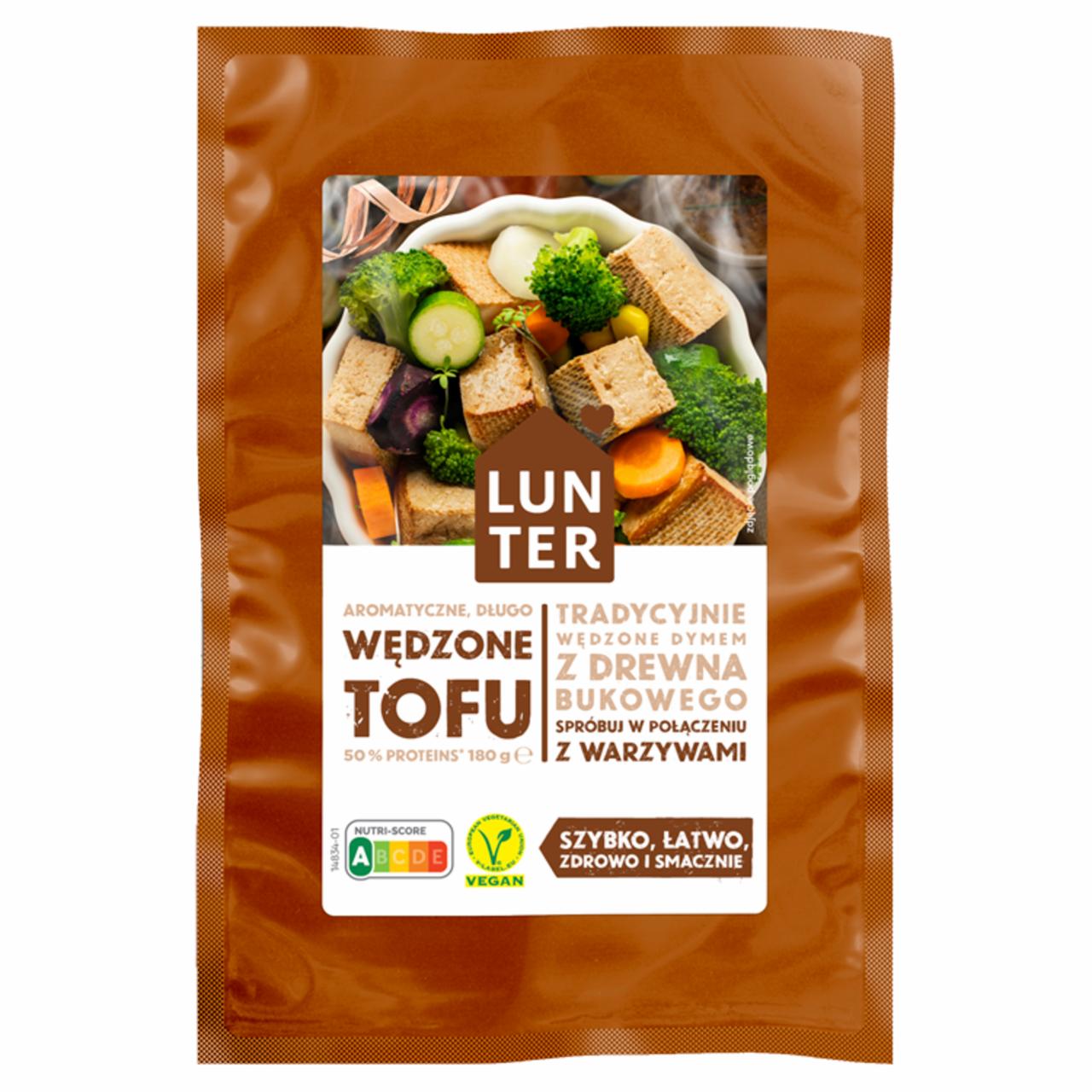 Zdjęcia - Lunter Tofu wędzone 180 g