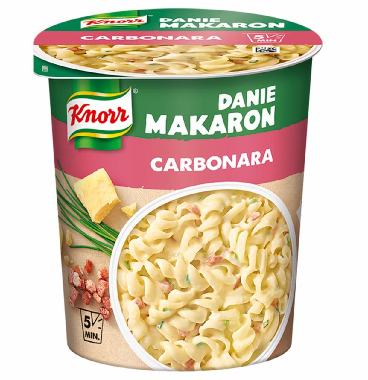 Zdjęcia - Knorr Makaron carbonara 55 g