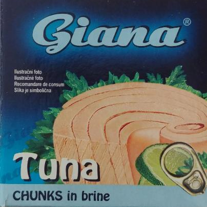 Zdjęcia - Tuńczyk w sosie własnym Giana