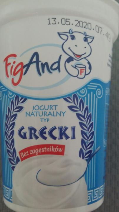 Zdjęcia - jogurt naturalny typ Grecki FigAnd