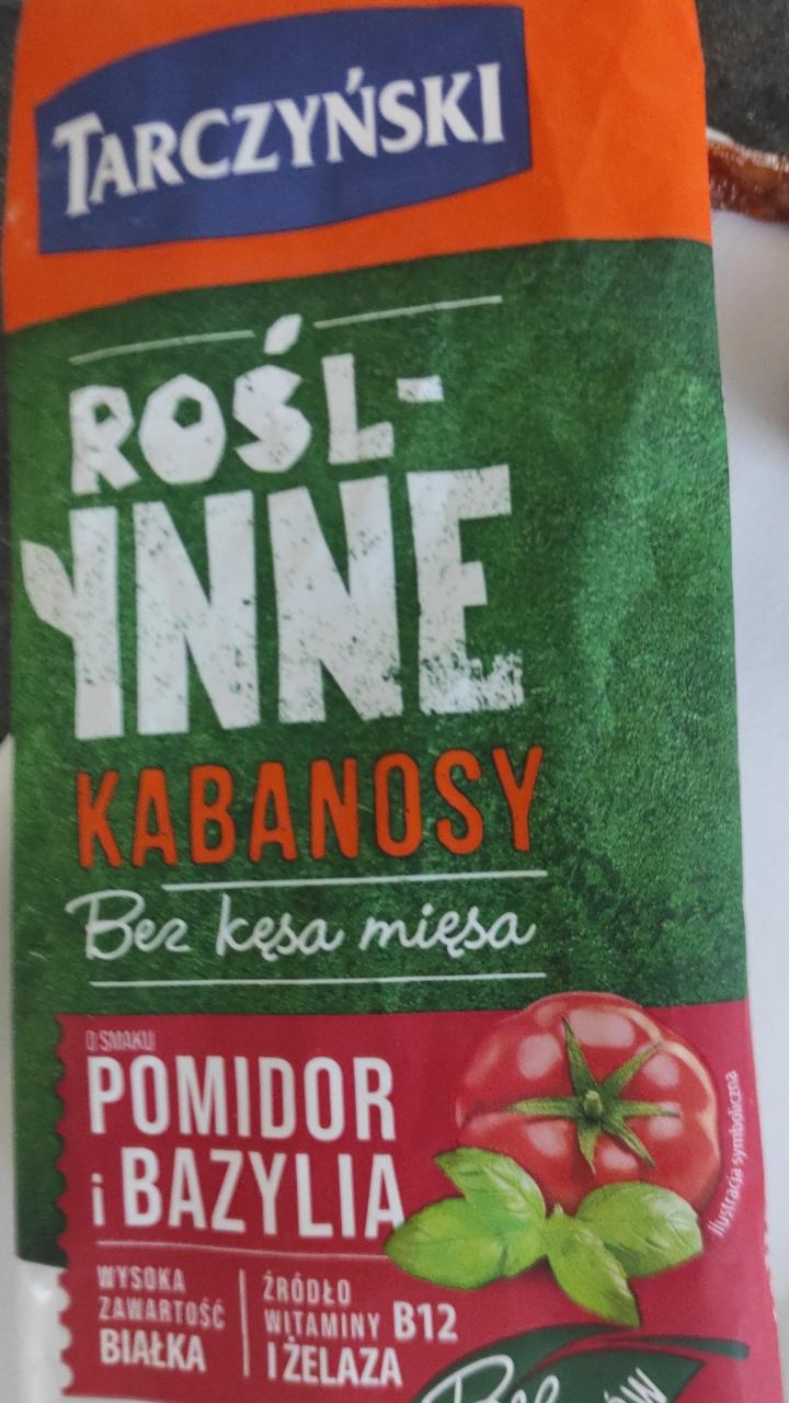 Zdjęcia - Roślinne kabanosy Pomidor i Bazylia Tarczyński