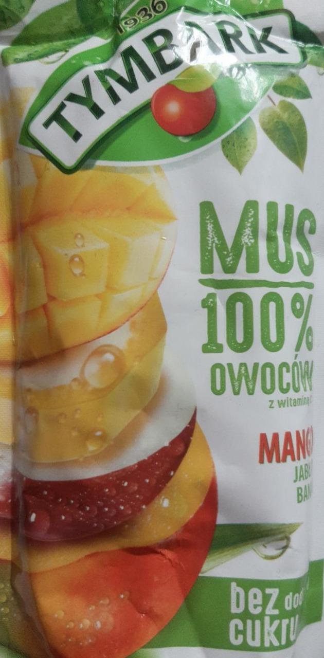 Zdjęcia - Mus 100% mango jabłko banan Tymbark