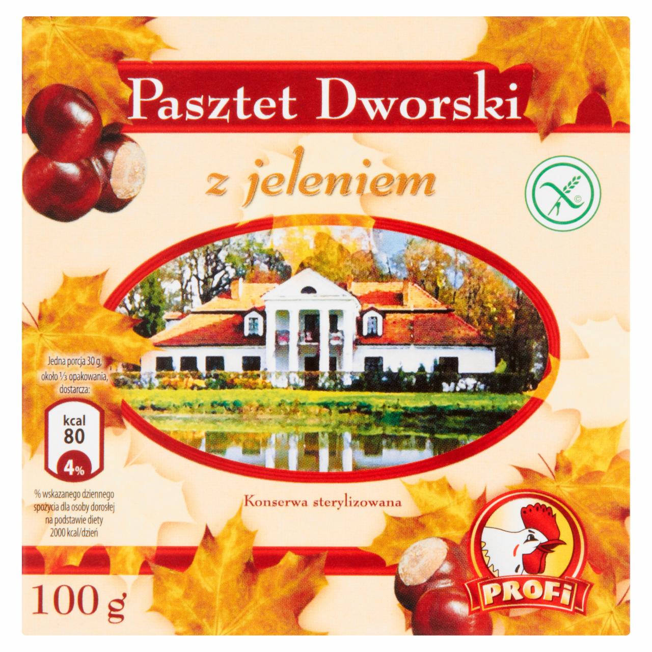 Zdjęcia - Profi Pasztet Dworski z jeleniem 100 g