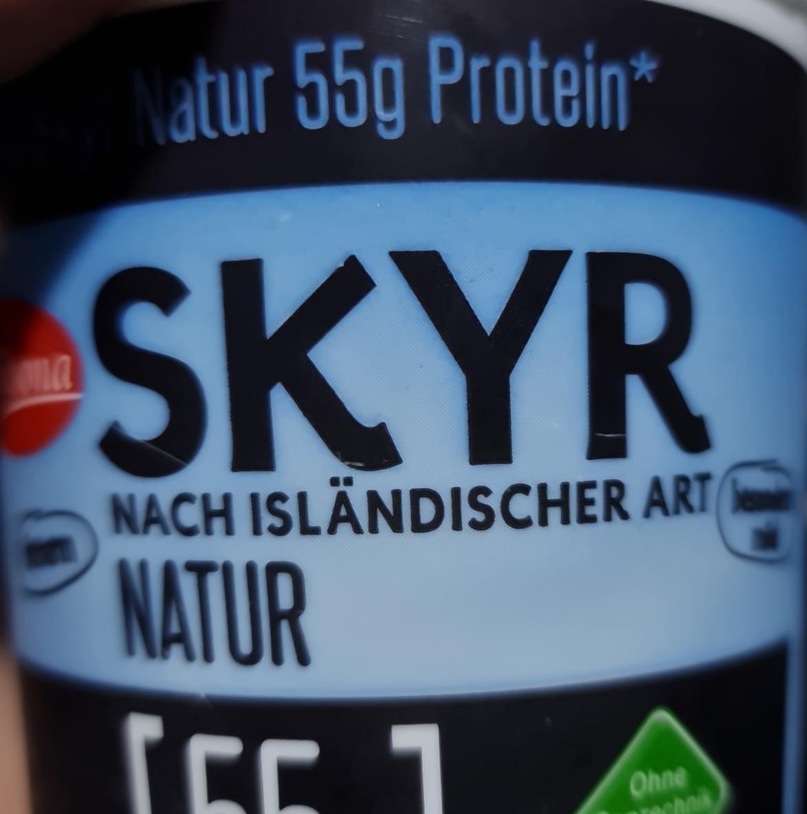 Zdjęcia - skyr natur Milbona