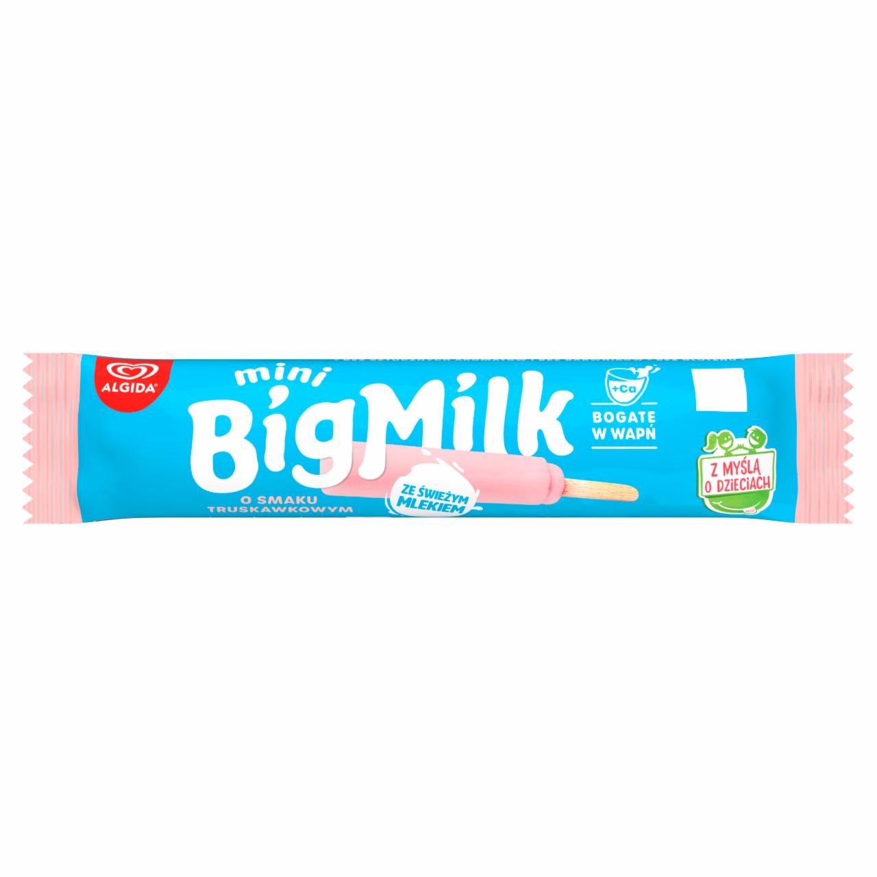 Zdjęcia - Big Milk Mini Lody o smaku truskawkowym 35 ml