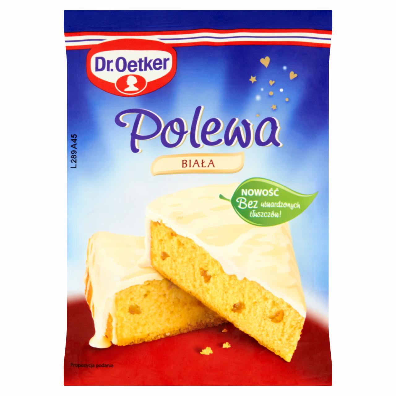 Zdjęcia - Dr. Oetker Polewa biała 100 g