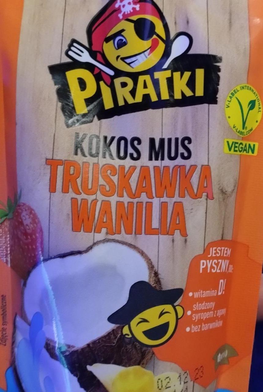 Zdjęcia - Mus kokos, truskawka i wanilia Piratki