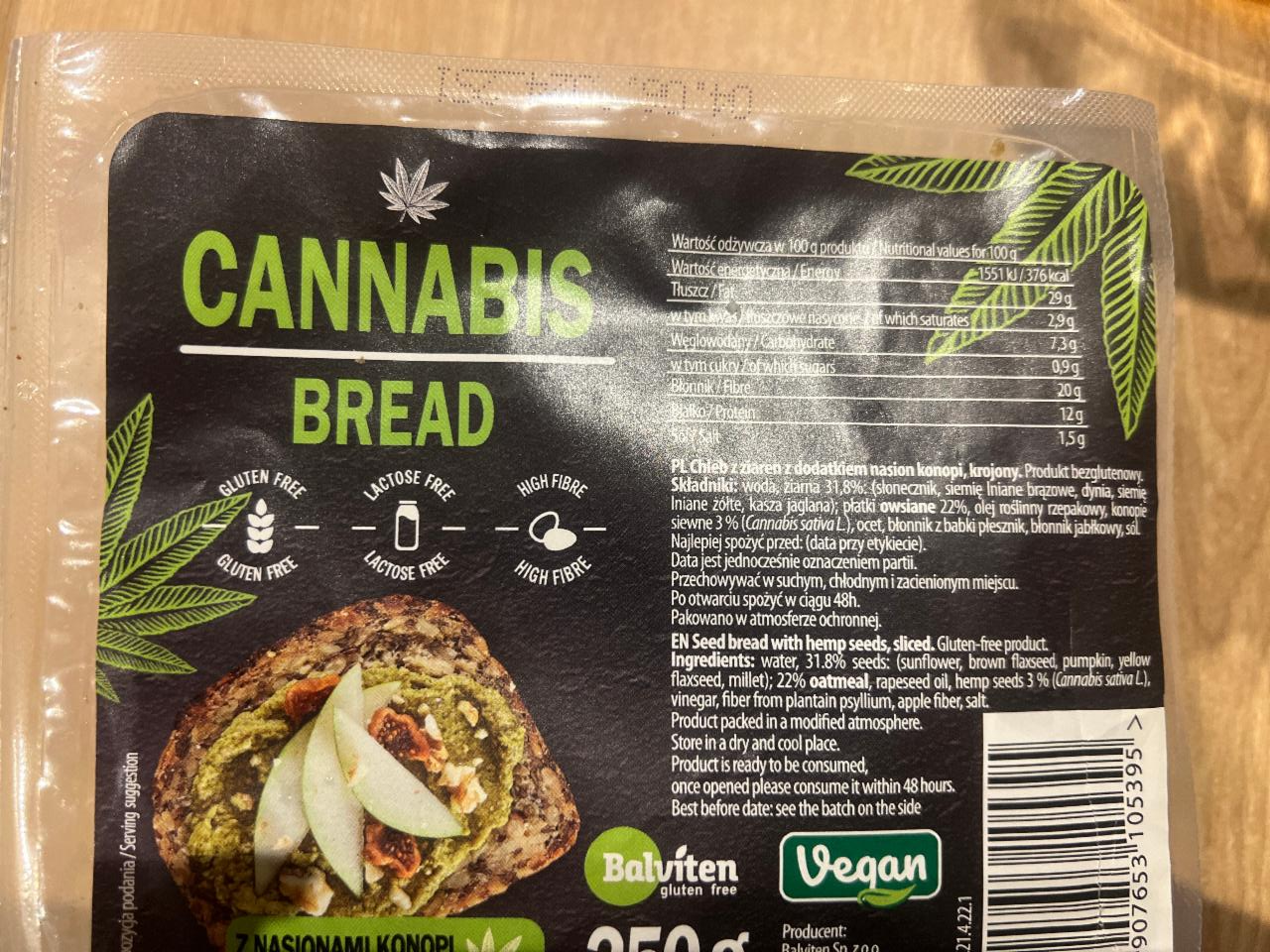 Zdjęcia - Cannabis bread Balviten