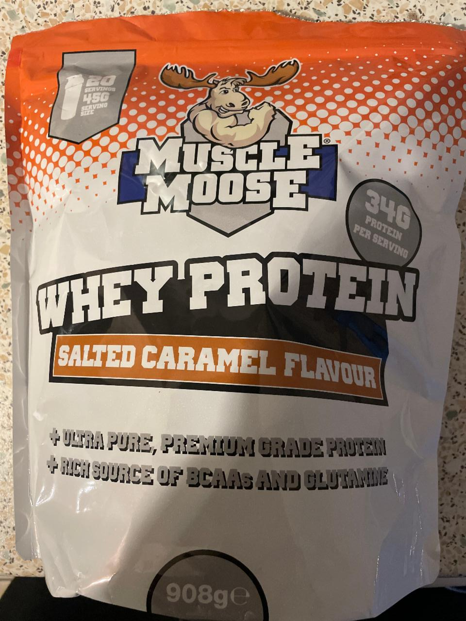 Zdjęcia - Whey Protein Salted Caramel Muscle Moose