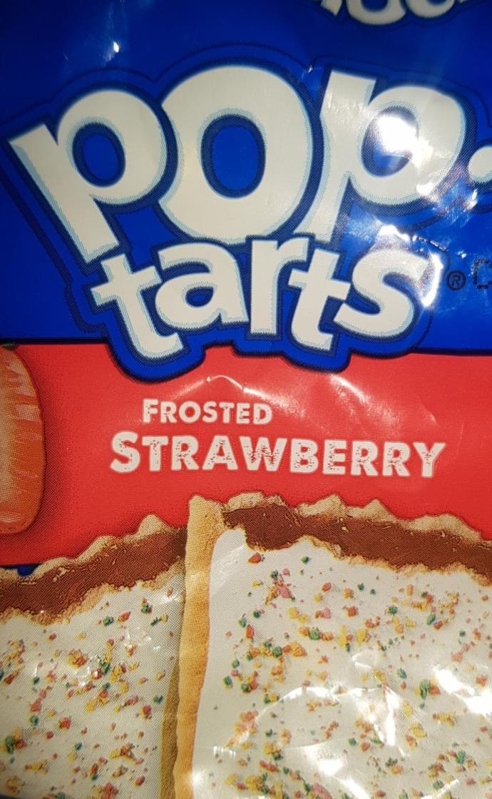 Zdjęcia - Frosted strawberry Pop tarts