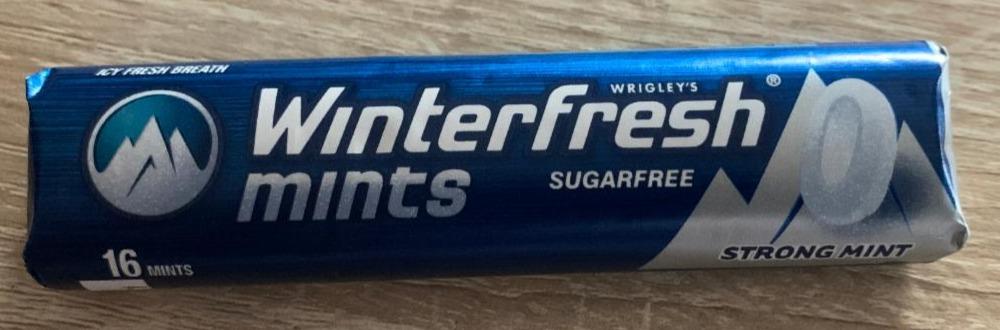 Zdjęcia - Winterfresh Mints sugarfree Wrigley's