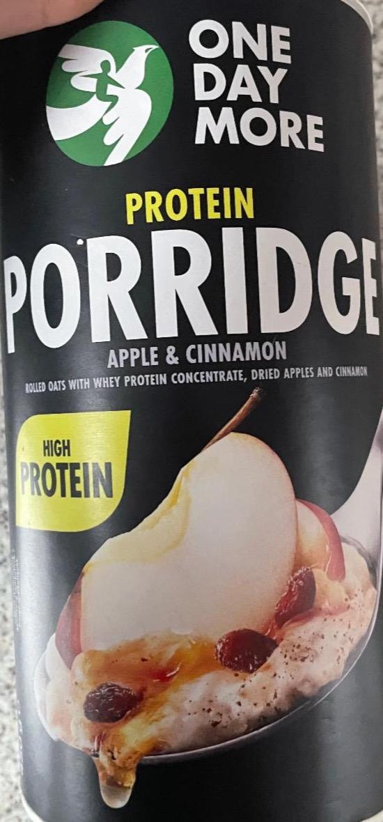 Zdjęcia - Protein porridge Apple & cinnamon One Day More