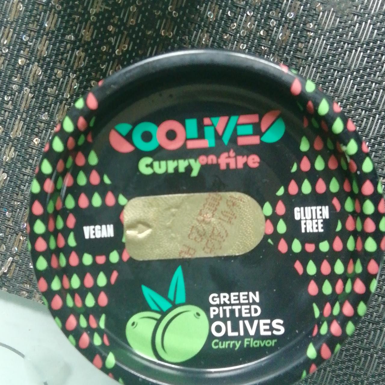 Zdjęcia - Drylowane oliwki zielone o smaku curry Cooliveo