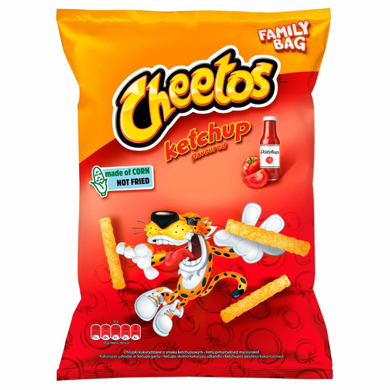 Zdjęcia - Cheetos Chrupki kukurydziane o smaku ketchupowym 150 g