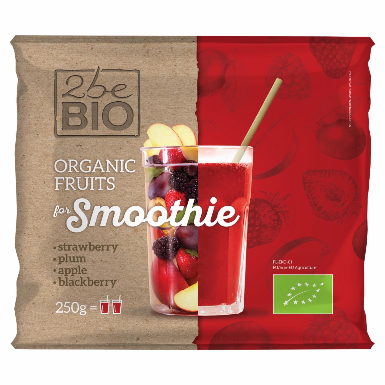 Zdjęcia - 2beBio Ekologiczna mrożona mieszanka owocowa do smoothie 250 g