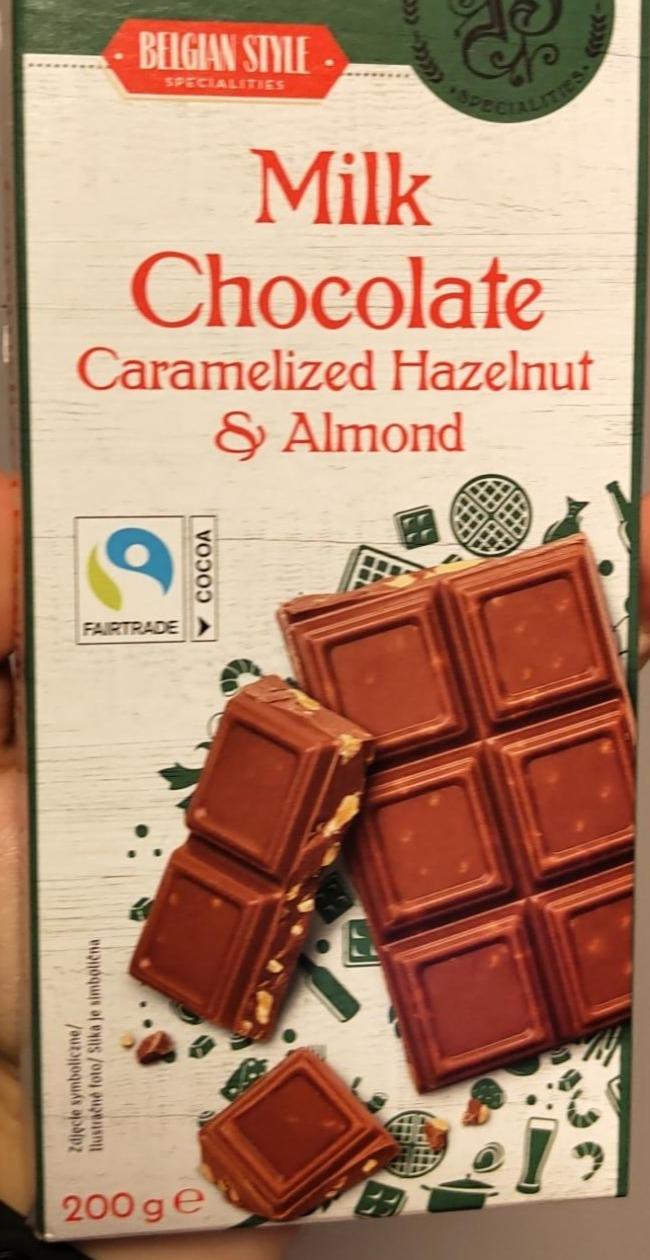 Zdjęcia - Milk Chocolate Caramelized Hazelnut & Almond Belgian Style