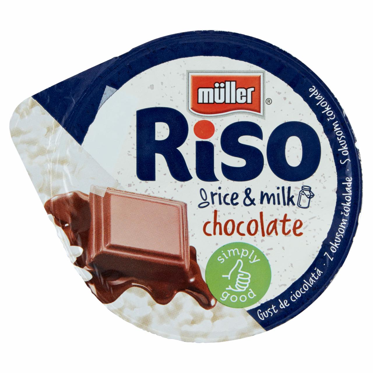 Zdjęcia - Müller Riso Deser mleczno-ryżowy o smaku czekoladowym 200 g