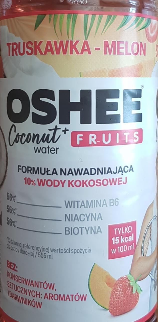 Zdjęcia - Coconut Water truskawka melon Oshee